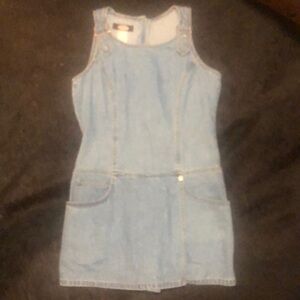 O G Jordache Jean Overall Skorts